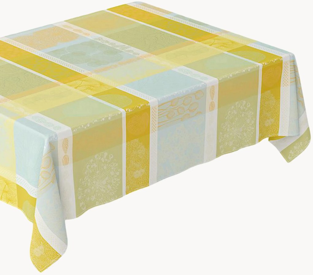 Toalha de mesa jacquard com revestimento acrílico Mille Lieues Aube