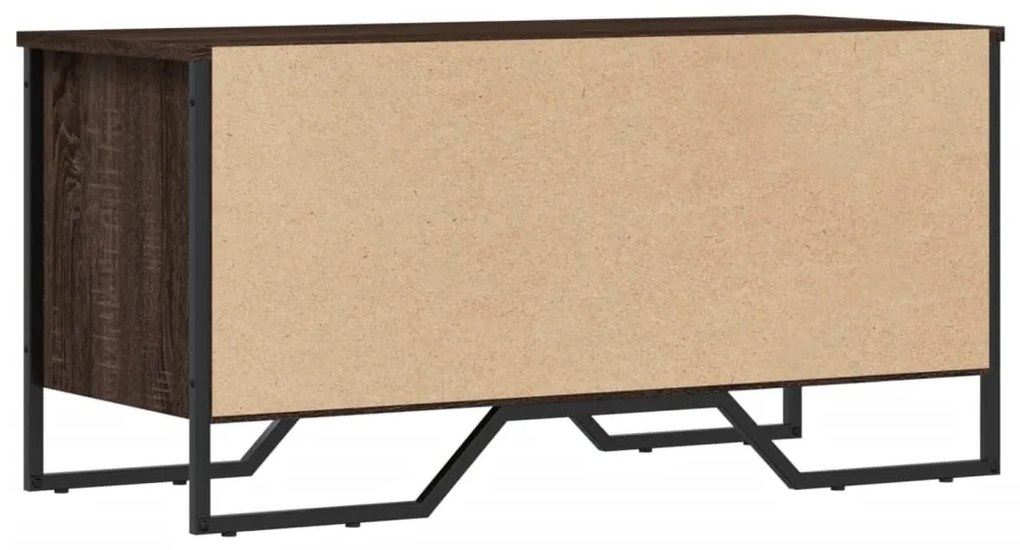 Sapateira 90x38x45,5 cm derivados de madeira carvalho castanho