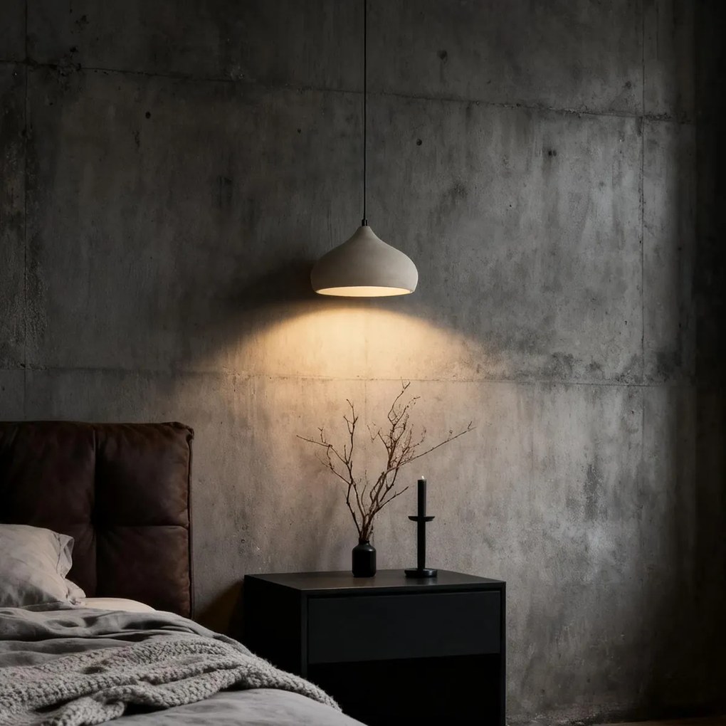 Candeeiro de suspensão moderno em betão - Nick