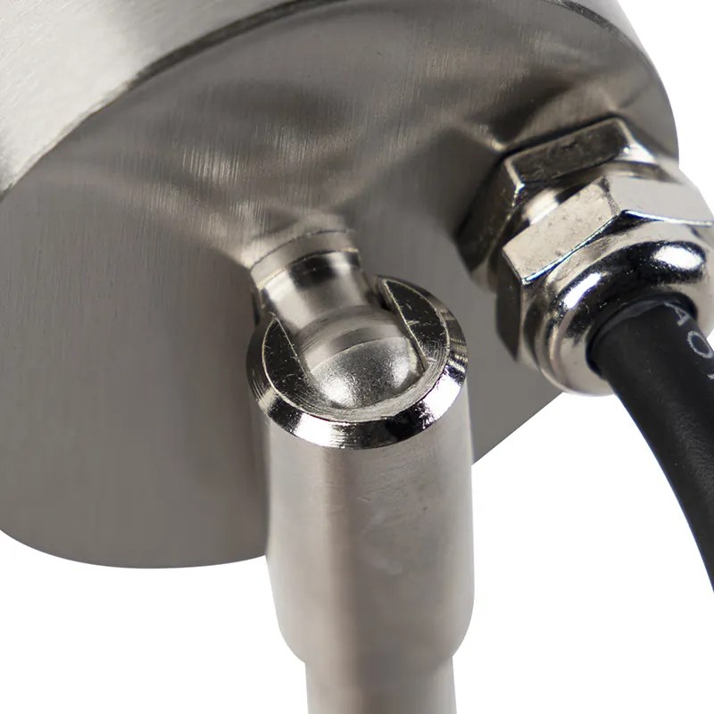 Foco de jardim ajustável em aço com ponta - Solo