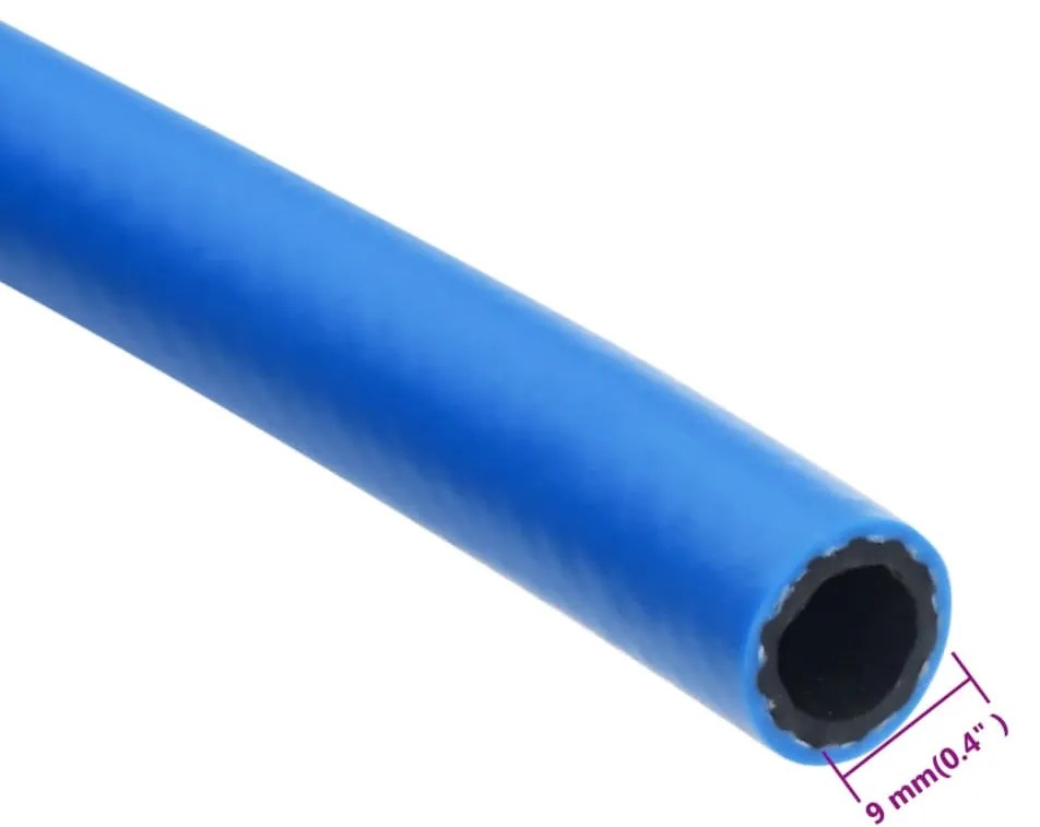 Mangueira de ar 0,6" 2 m PVC azul