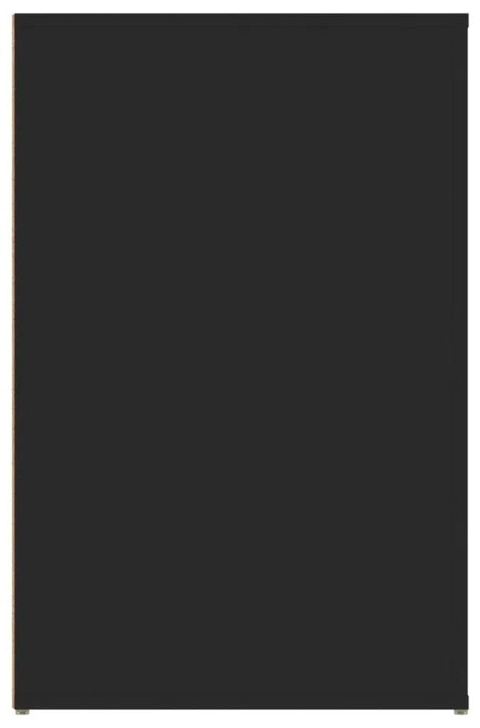 Secretária 100x49x75 cm derivados de madeira preto