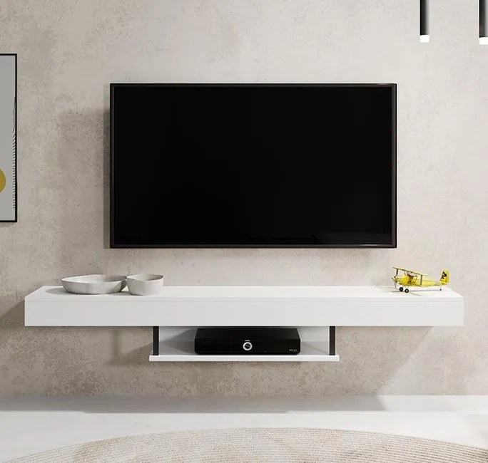 Mueble TV Anabel en color blanco