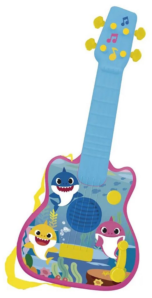 Guitarra Infantil Reig Baby Shark Azul