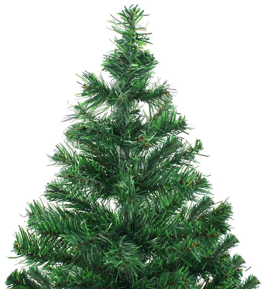 Árvore de Natal artificial pré-iluminada + bolas 564 ramos