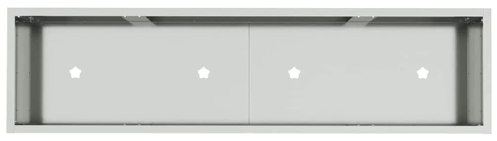 Jardineira Elevada vidaXL 100x26x82 cm Aço Galvanizado