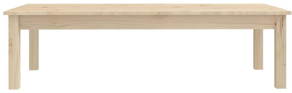 Mesa de centro 110x50x30 cm madeira de pinho maciça