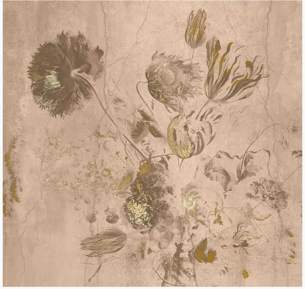 Papel de parede Fresco Flowers High Gloss