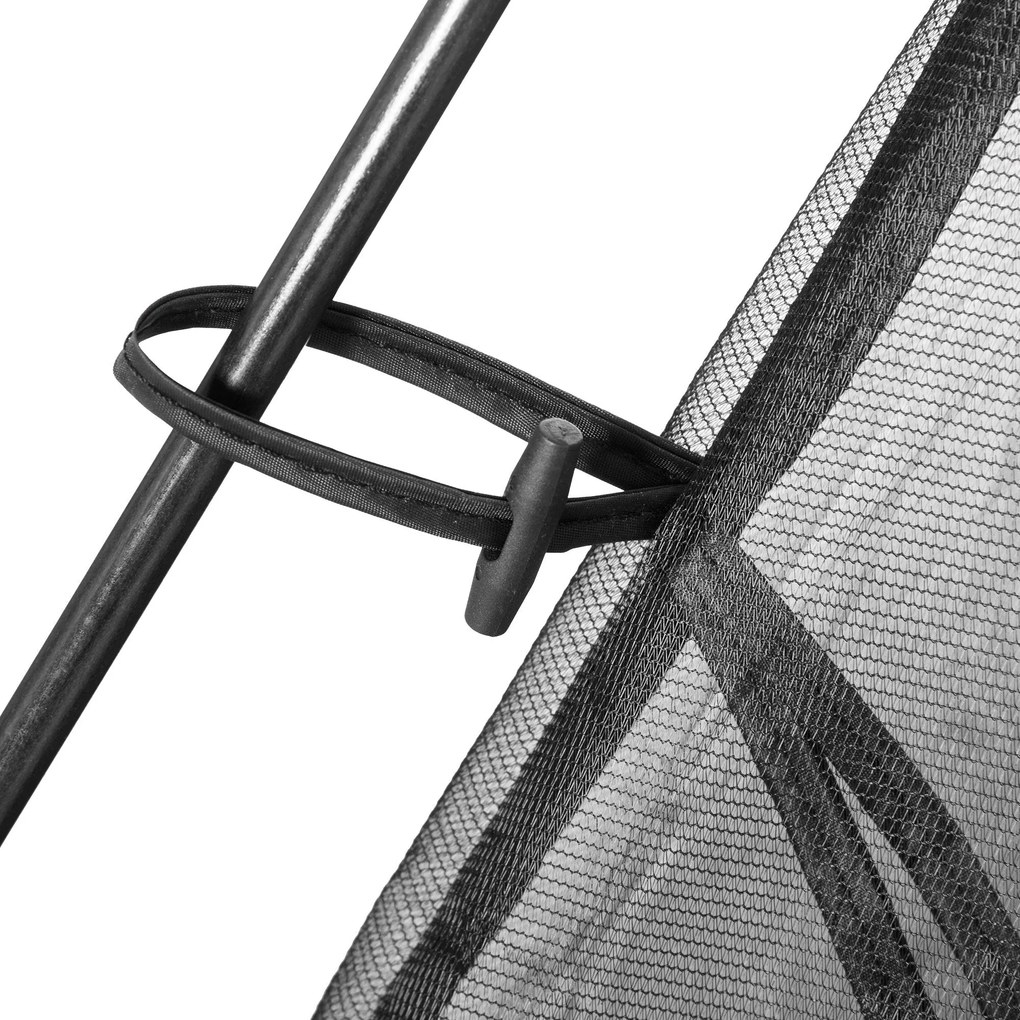 Tenda de Jardim 3x3x2m Tenda para 4-6 Pessoas com 4 Telas Mosquiteiras