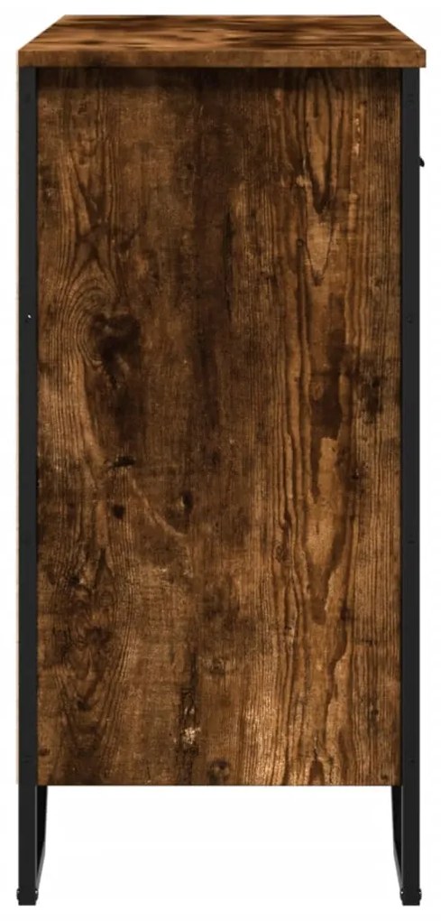 Aparador 79,5x35,5x74,5 cm derivados de madeira carvalho fumado