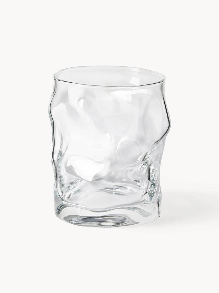 Tumblers Sorgente in Organic Shape, Set of 6