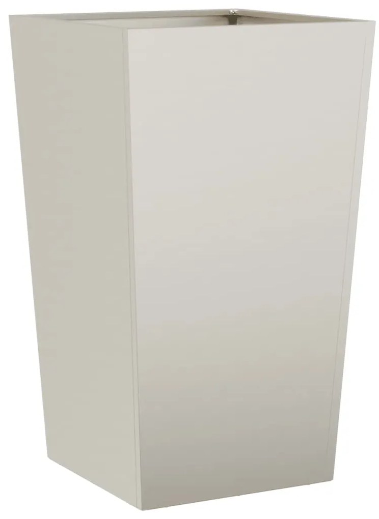 Garden Planter 45x45x75 cm aço resistente às intempéries