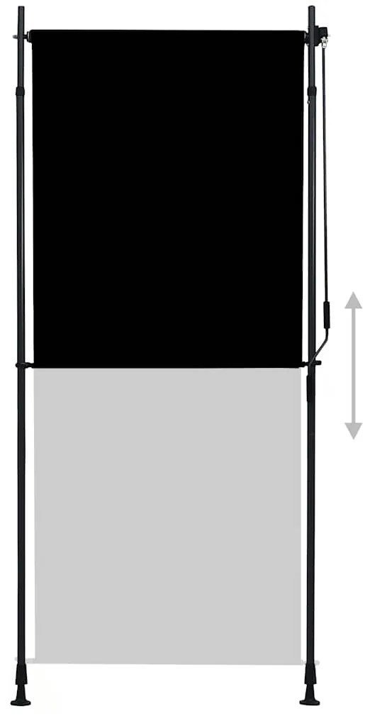 Estore de rolo para exterior 100x270 cm antracite