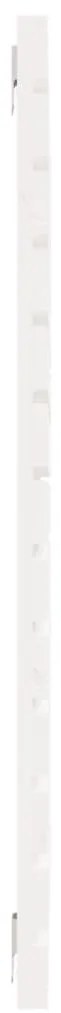 Cabeceira de parede 96x3x91,5 cm pinho maciço branco