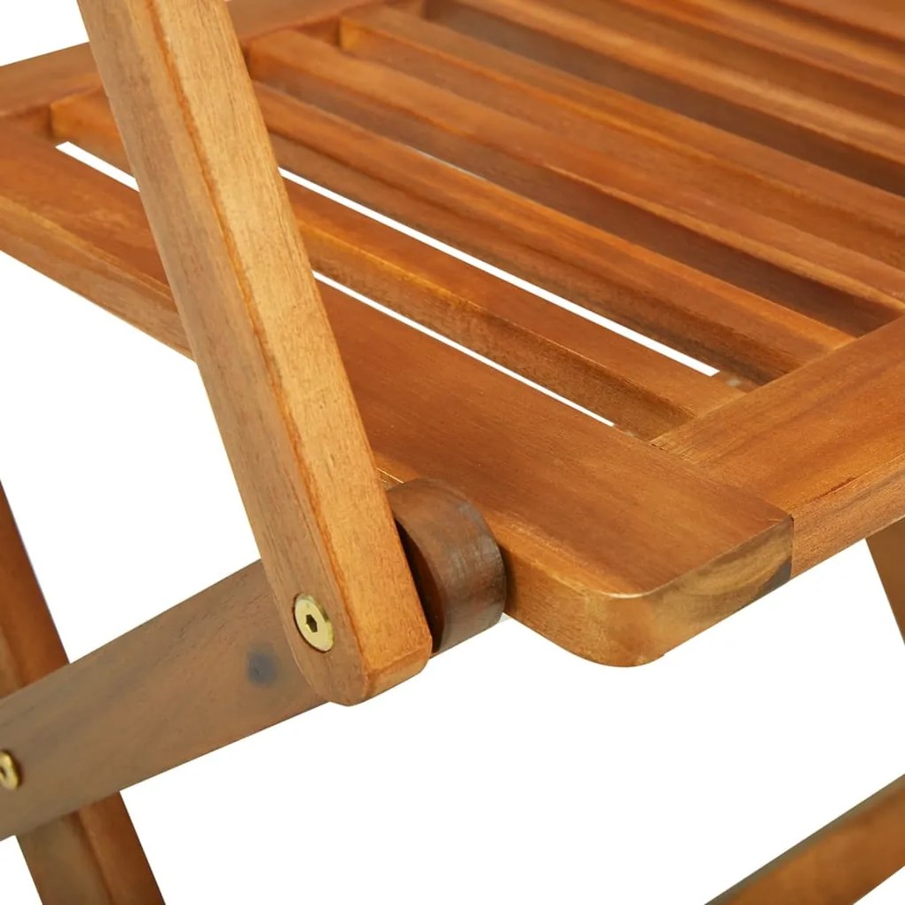 13 pcs conjunto de jantar para jardim 280x90x75cm acácia maciça