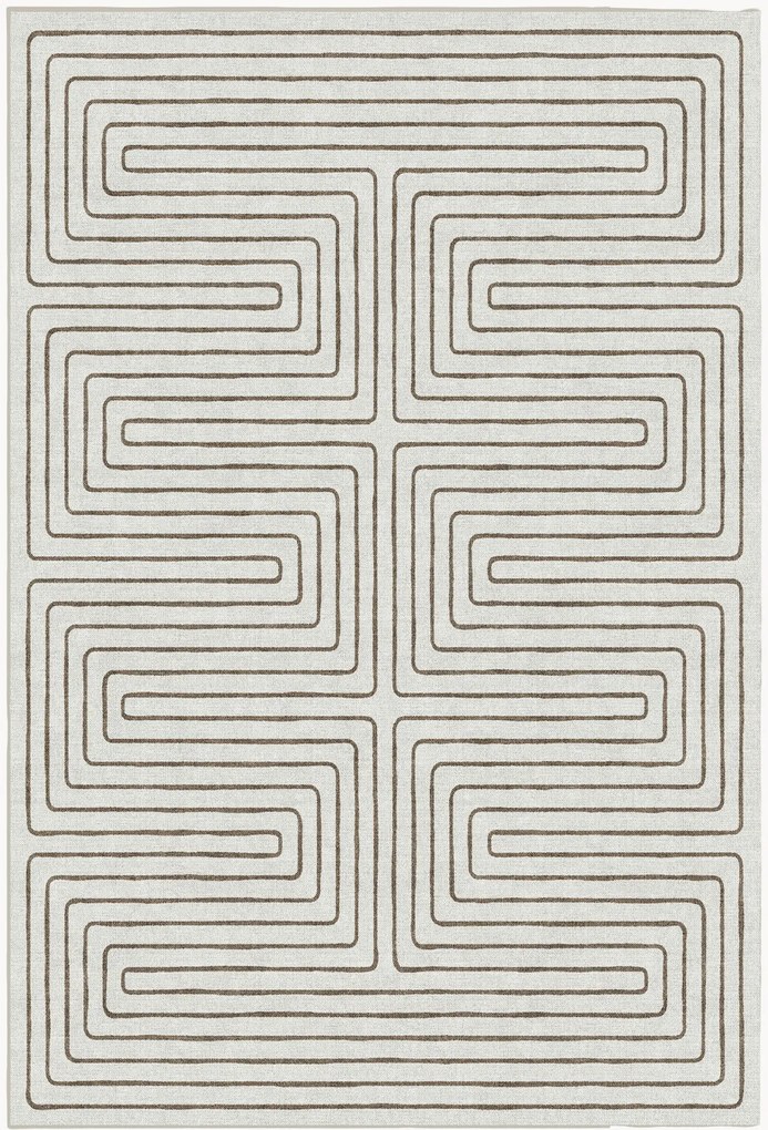 Tapete lavável em chenille Labyrinth by Jonathan Adler