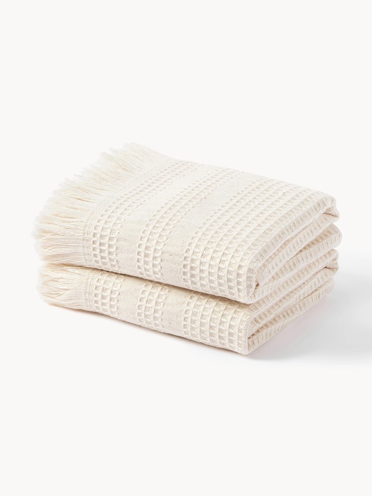 Toalha de banho com textura de favo de mel Yara, vários tamanhos