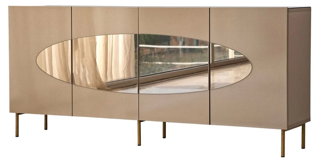 Console Lago – Bronze Gold – 180 cm x 80 cm x 40 cm
