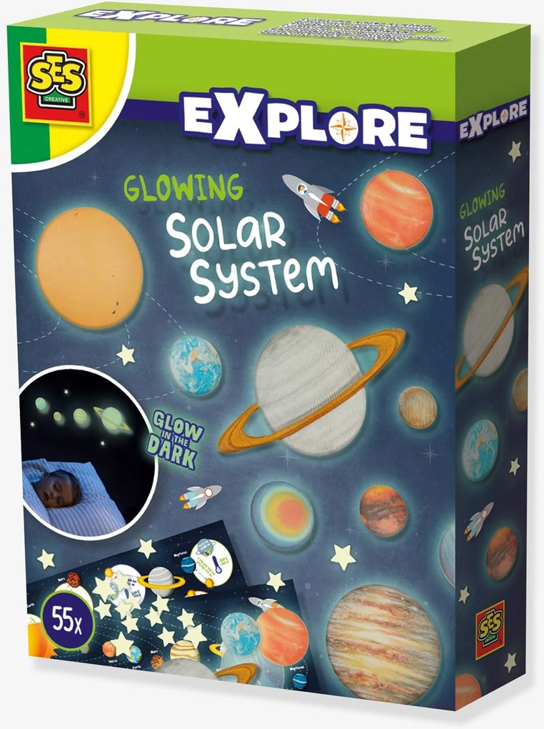 Sistema solar luminoso SES Creative multicolor