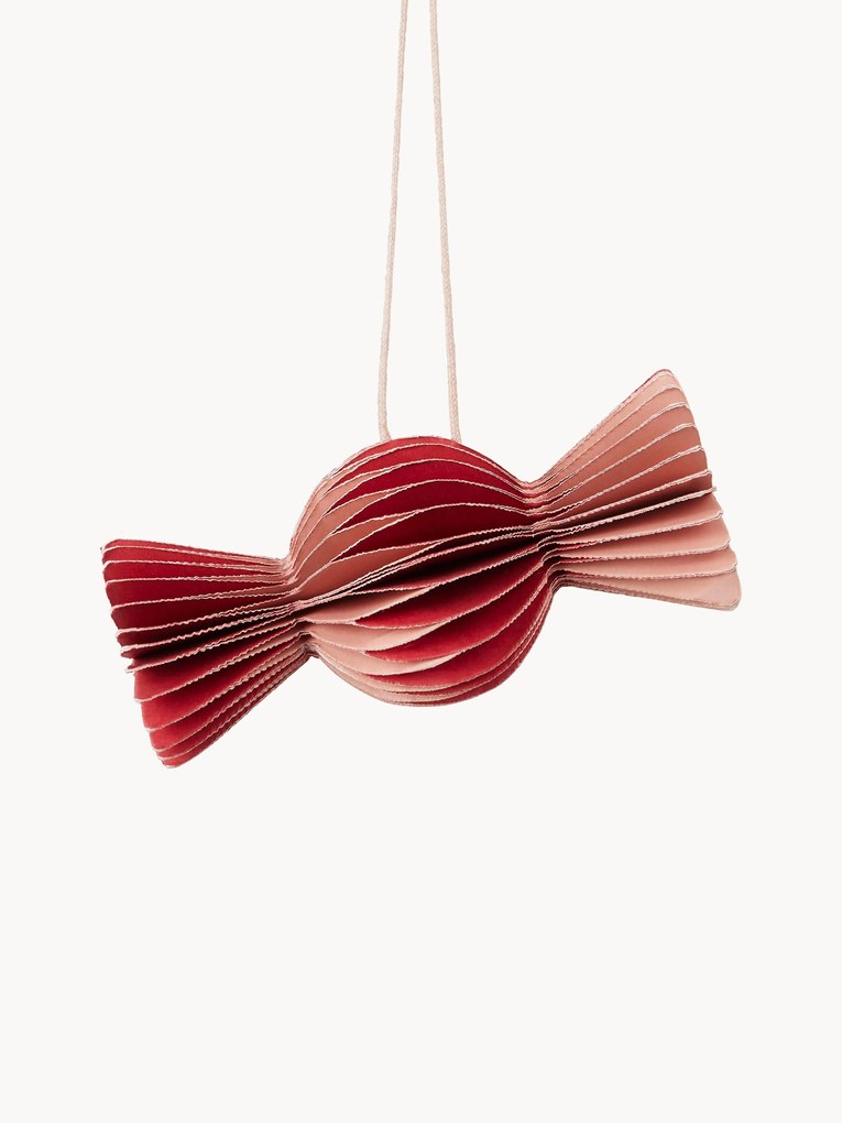 Ornamento para árvore pendentes Caramel, conjunto de 4