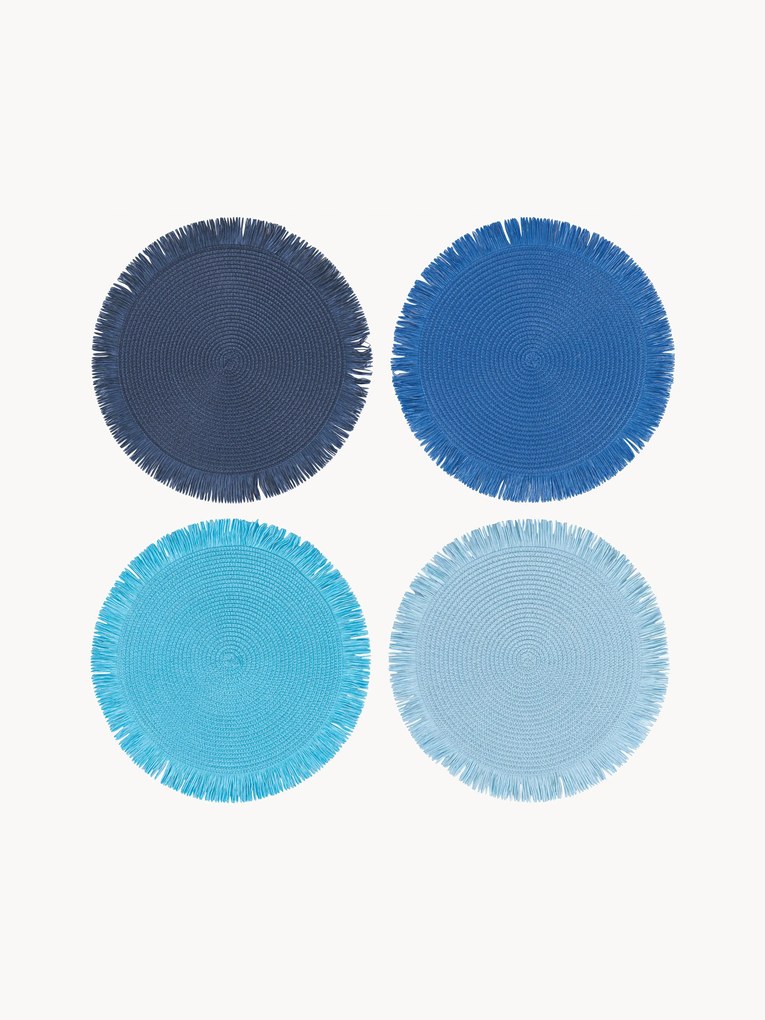Individuais de mesa, conjunto de 4