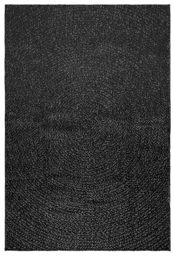 Tapete ZIZUR antracite 120x170 cm aspeto juta interior exterior