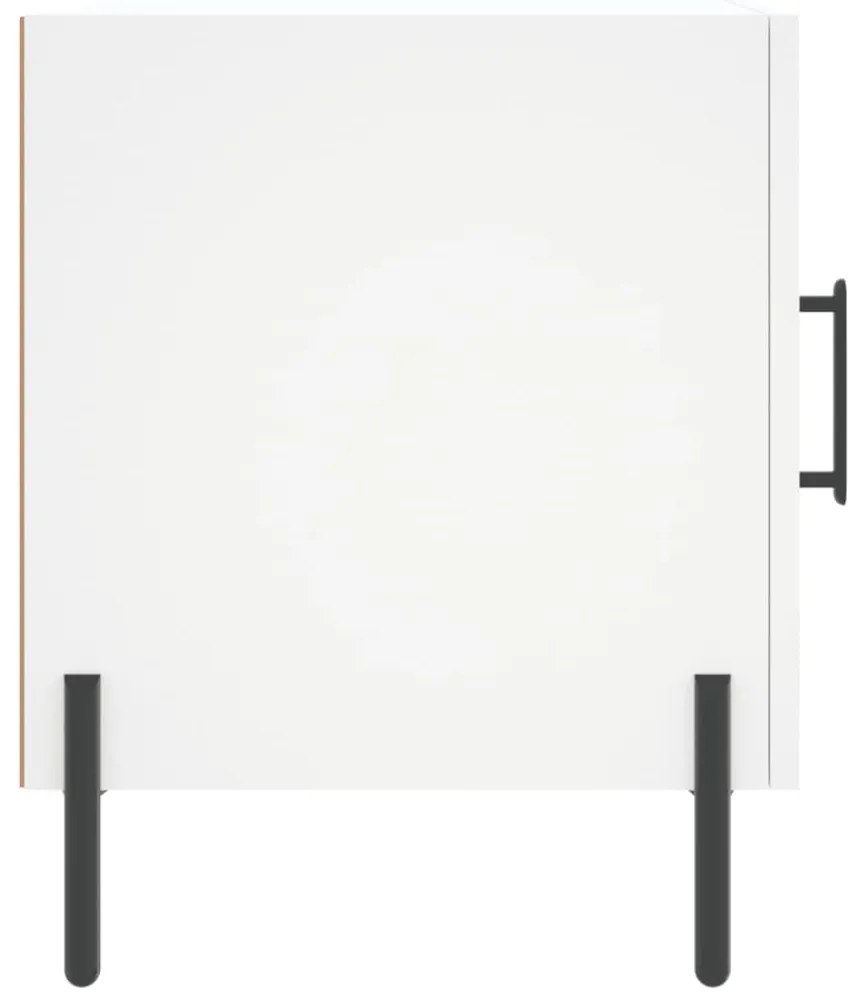 Mesa cabeceira 40x40x50 cm derivados de madeira branco