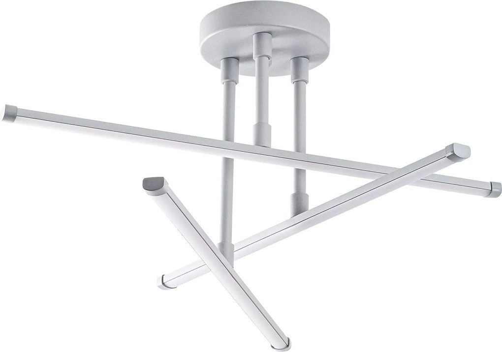 Candeeiro Chandelier Ledflower – Nardo Grey – 51x26x51 cm