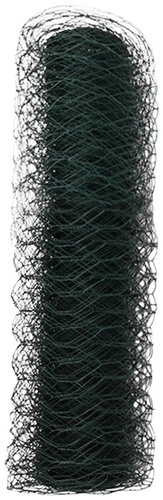 Cerca Hexagonal Verde 0.8x25 m Aço