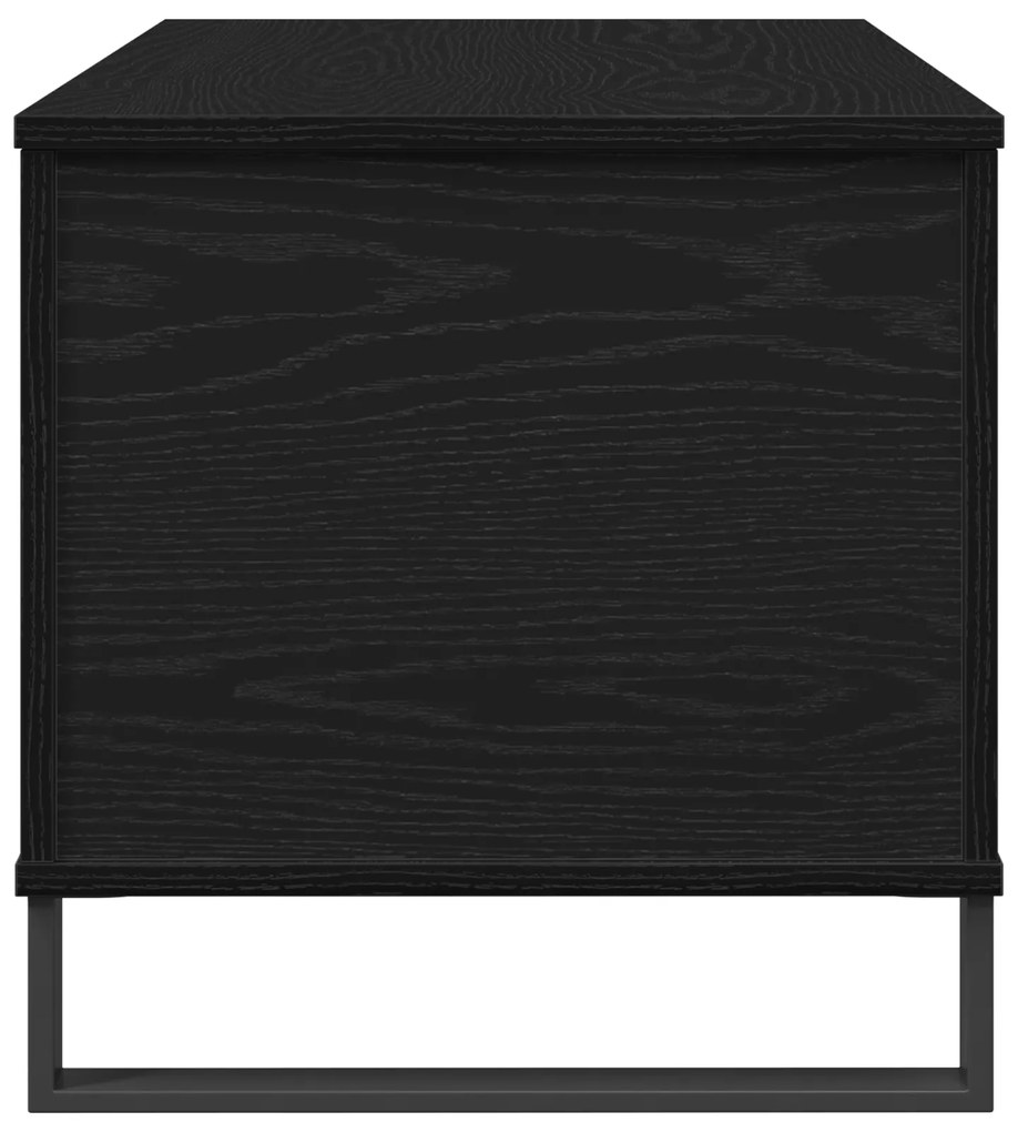 Mesa de Centro Carvalho Preto 90x44,5x45 cm Madeira Aglomerada