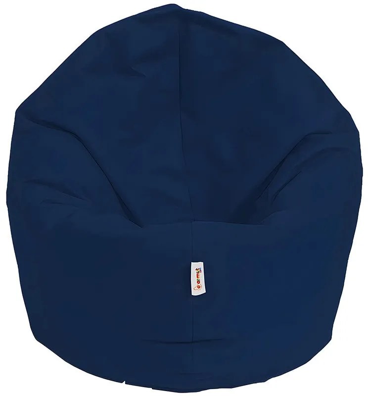 Pufe de Jardim Iyzi 100 – Azul Escuro – 100x100x65 cm | Tribo Home