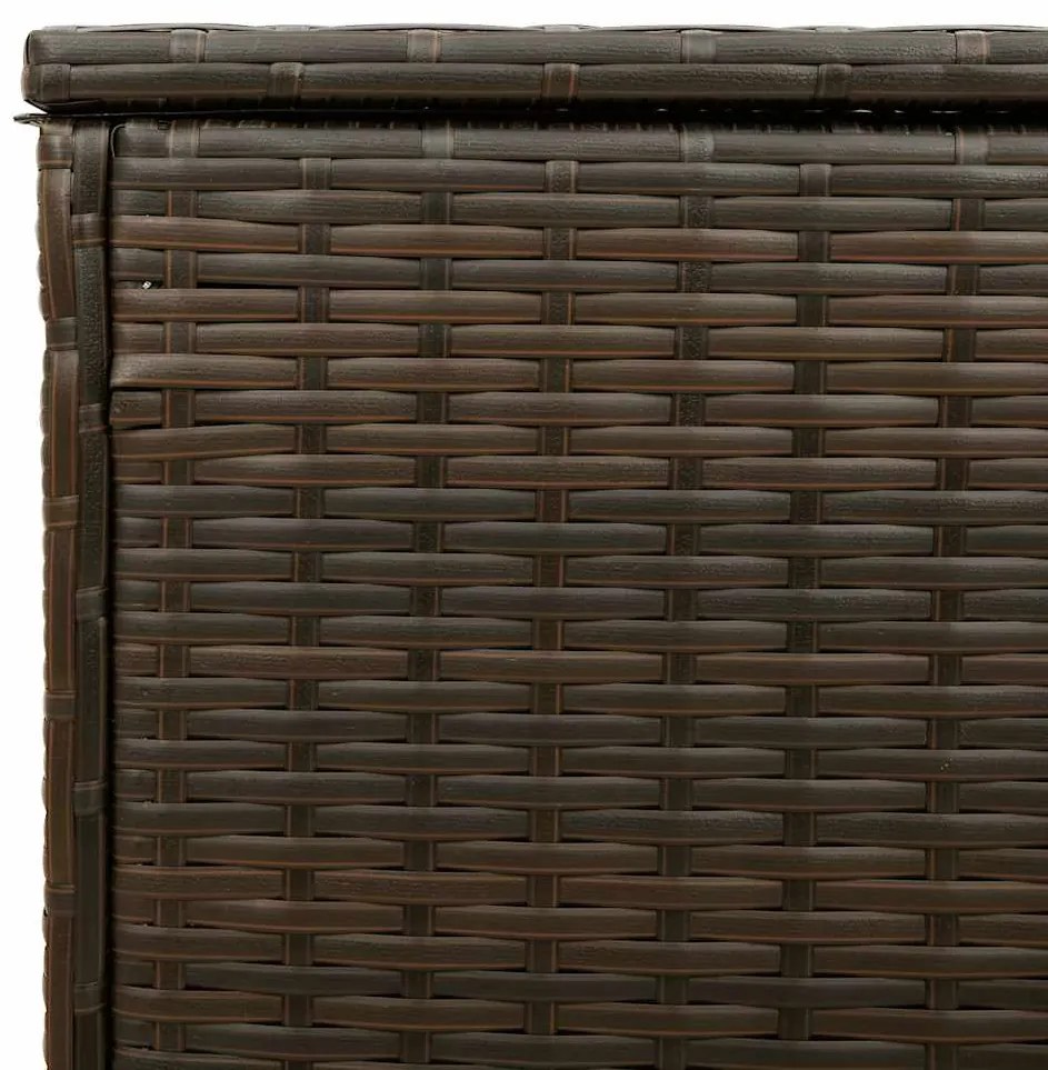 Caixa para almofadões de exterior 100x55x55,5 cm vime PE