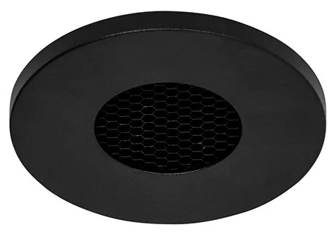 Foco embutido moderno para casa de banho preto IP54 - Shed Honey