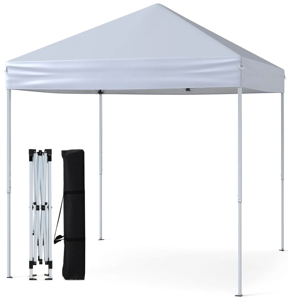 Tenda jardim, feiras eventos dobrável pop-up 2 x 2 m, impermeável com Bolsa de transporte Bolsa de transporte branco