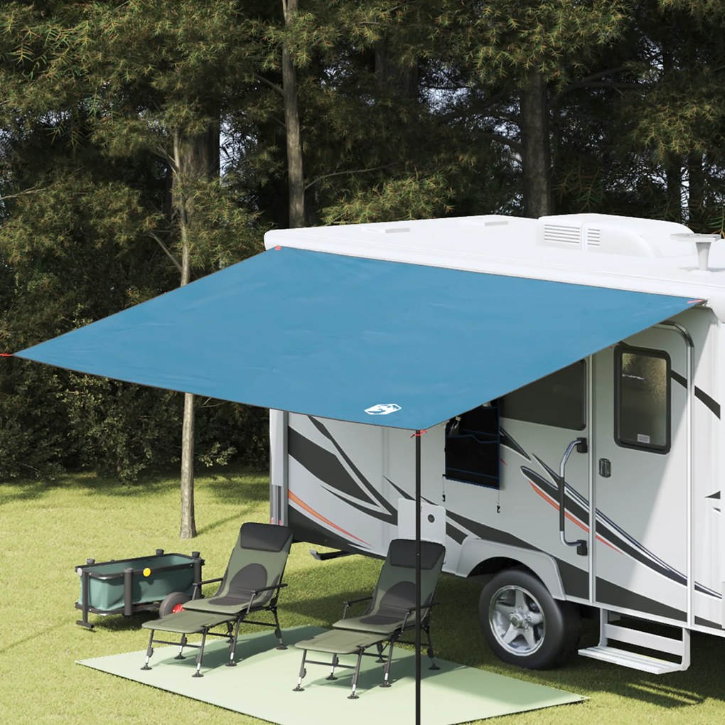 vidaXL Lona Resistente à Água Azul 460 x 240 cm