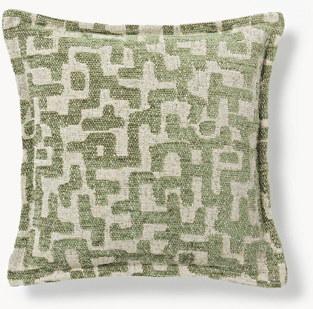 Almofada em viscose com padrão jacquard tecido Contia