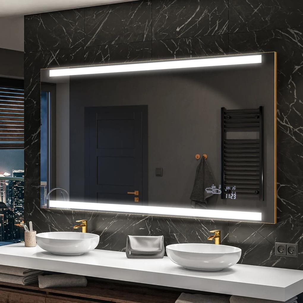 Espelho com iluminação LED L47 para casa de banho