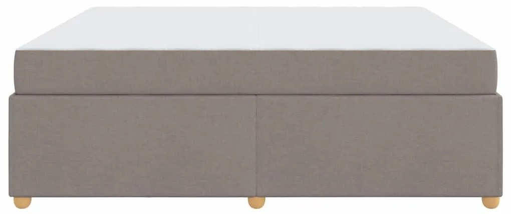 Estrutura da Cama Cinzento-acastanhado 180 x 200 cm tecido