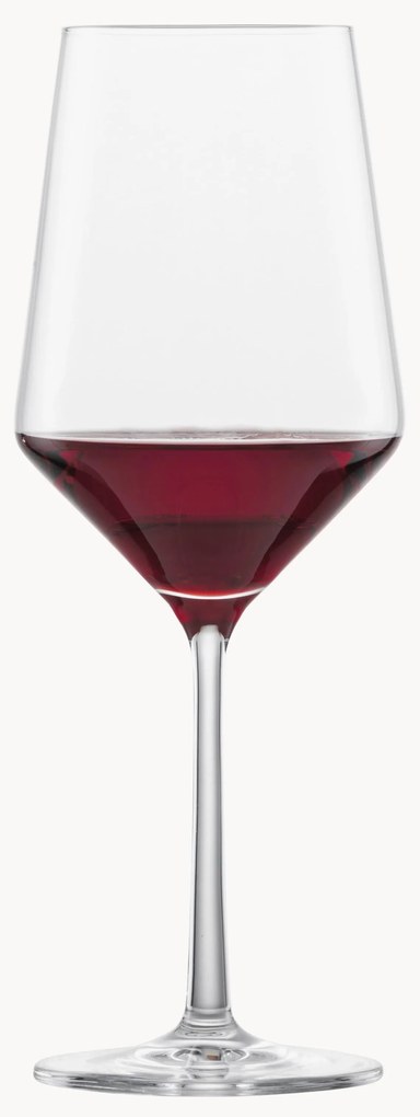 Copos de vinho tinto de cristal Pure, conjunto de 2
