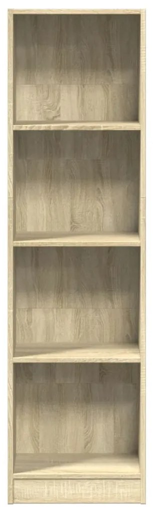 Estante 40x24x143 cm derivados de madeira carvalho sonoma
