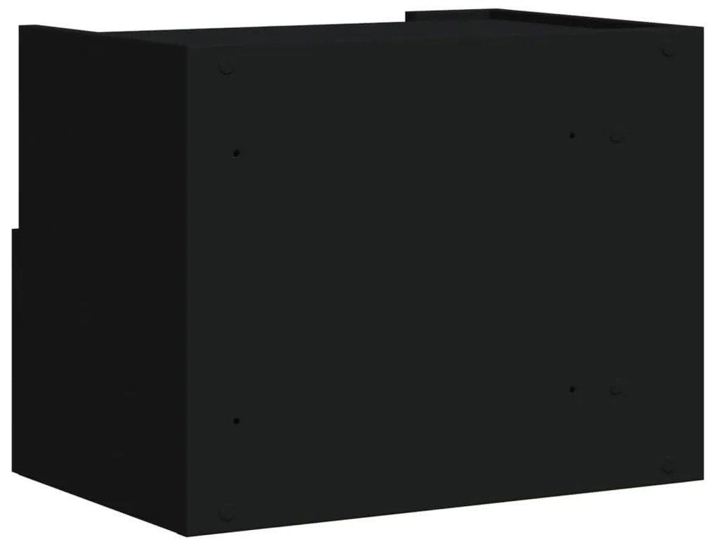 Mesas de cabeceira de parede 2 pcs 45x30x35 cm branco