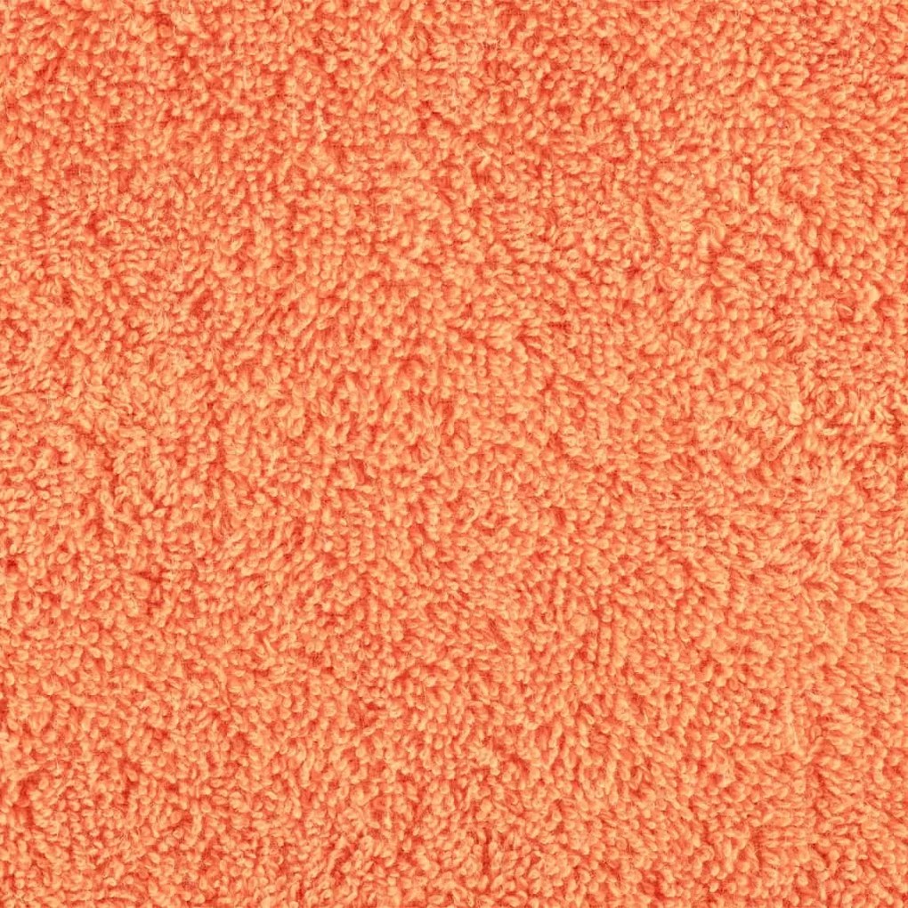 Toalhas de sauna premium SOLUND 2pcs 80x200 cm 600 gsm laranja