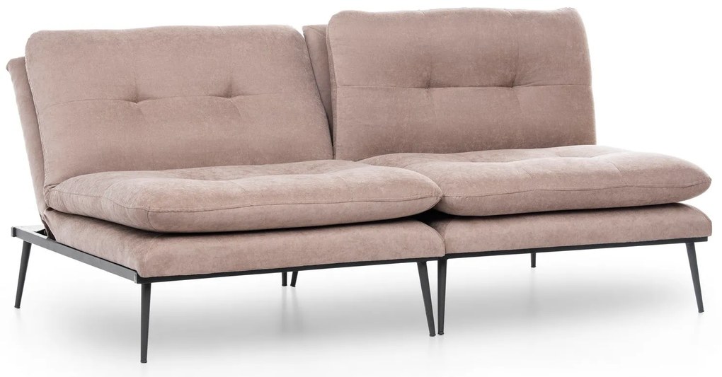 Mesa de Centro Stil Metal Ferforje – Nogueira/Preto – 90x90x38 cm