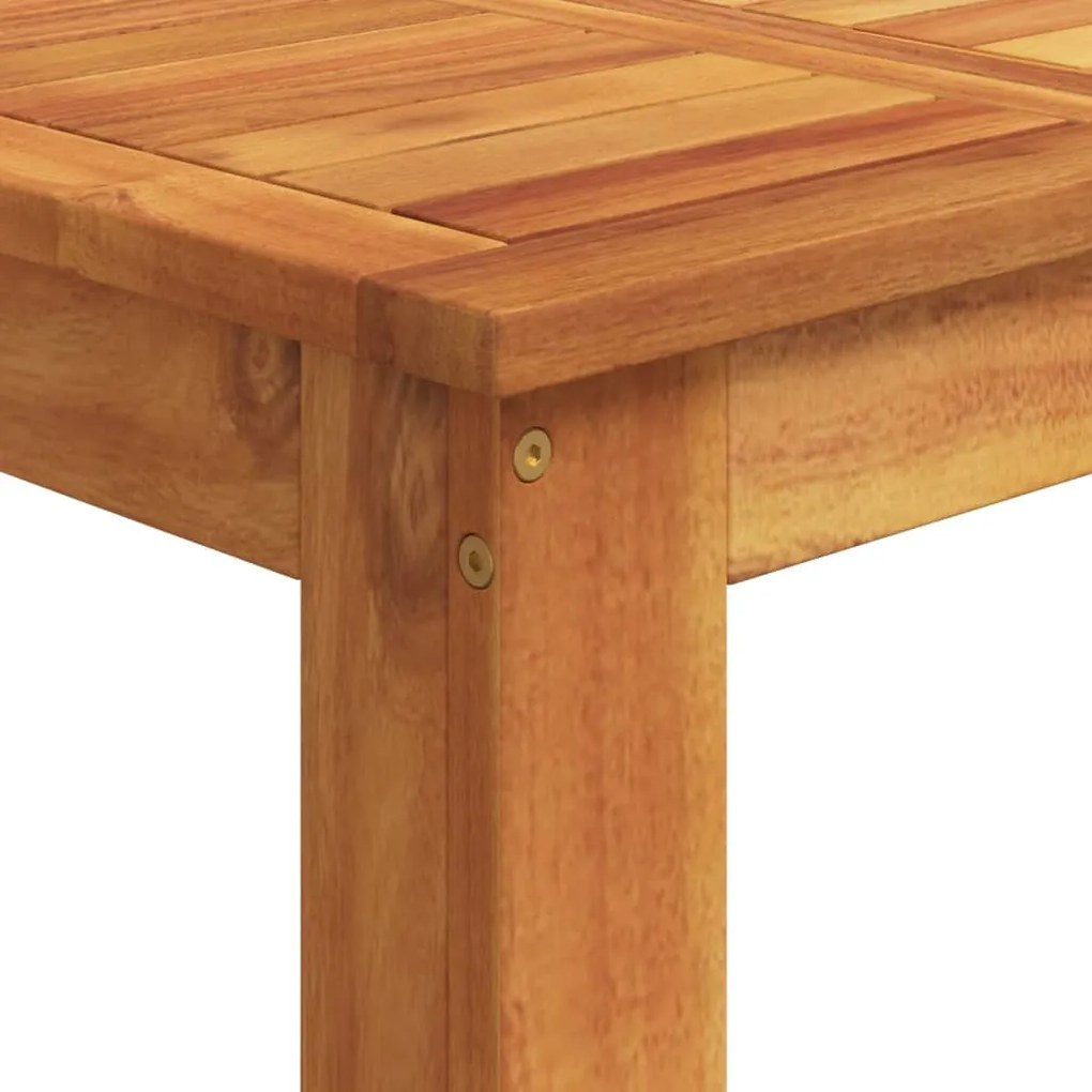 5 pcs conjunto de bar para jardim vime PE/acácia maciça preto
