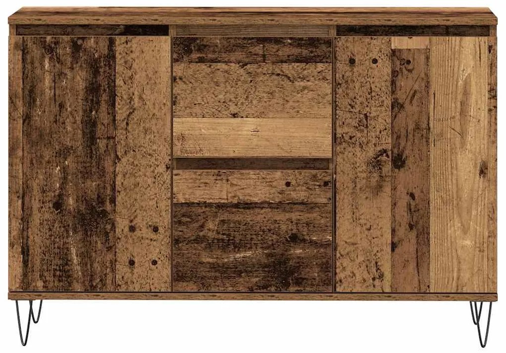 Aparador 104x35x70 cm derivados de madeira madeira velha
