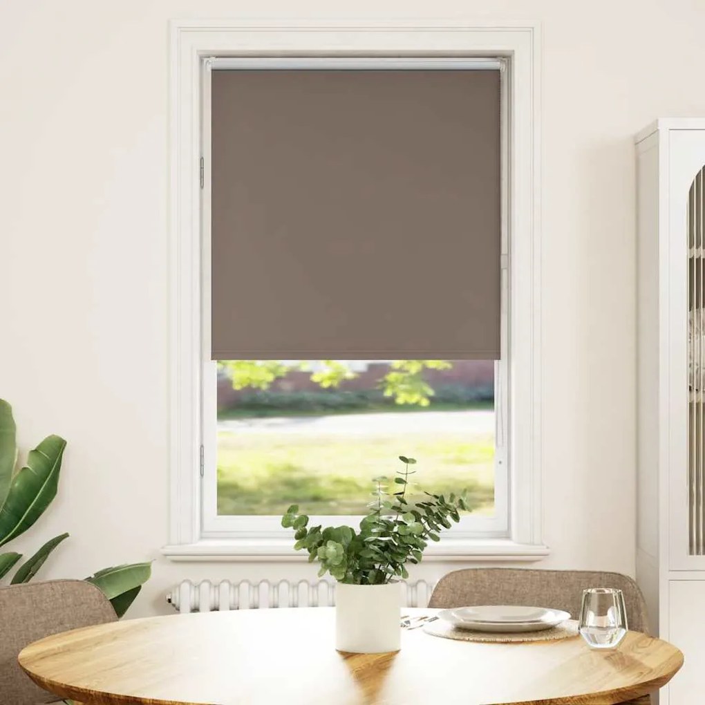 Persiana de enrolar 85x150 cm largura tecido 80,7 cm poliéster