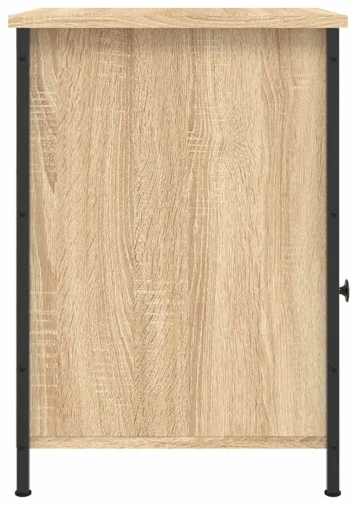 Mesa de cabeceira 40x42x60 cm derivados madeira carvalho sonoma
