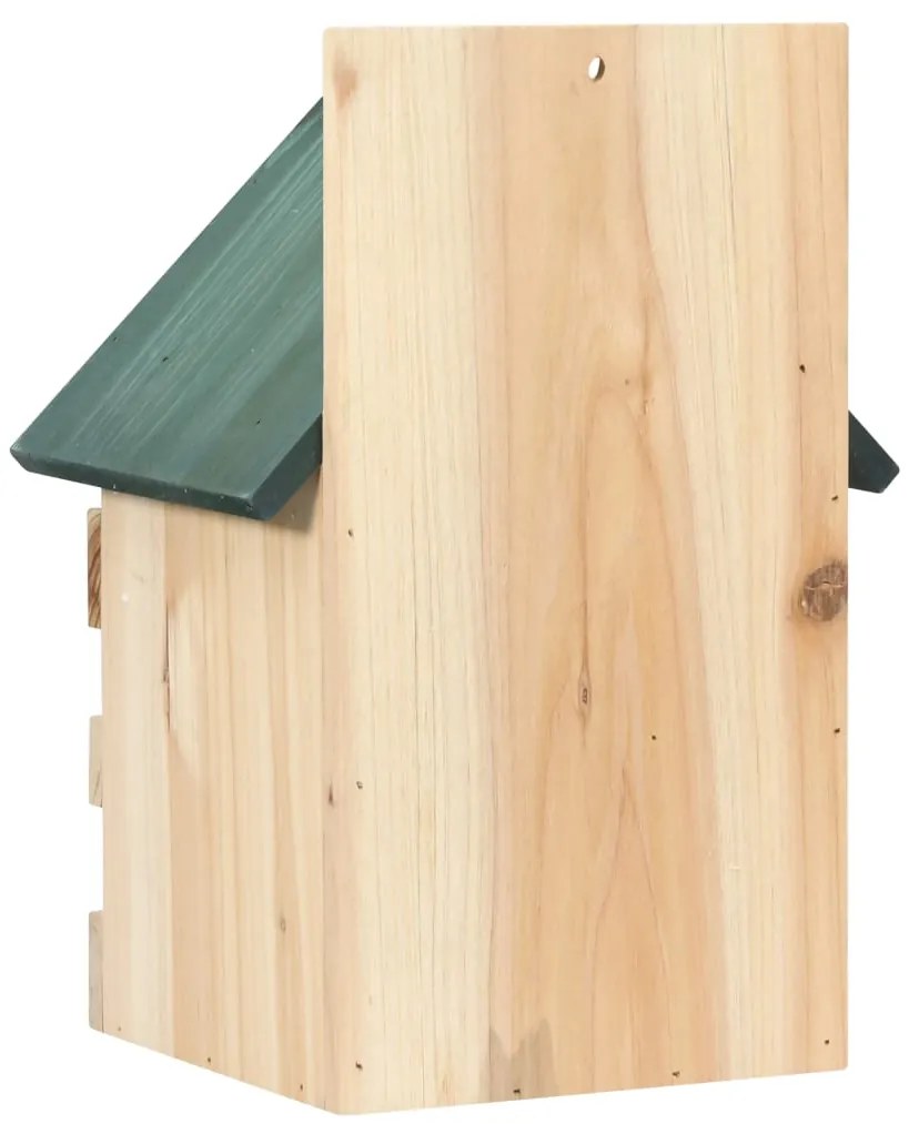 Casas para pássaros 4 pcs 23x19x33 cm madeira de abeto