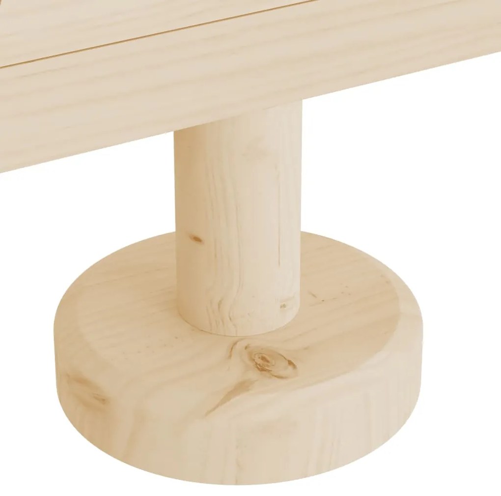 Árvores de Natal decorativas 2pcs 30 cm madeira de pinho maciça