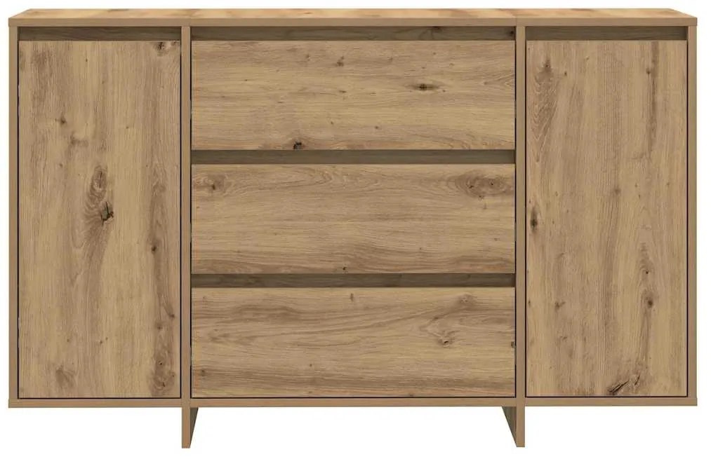 Sideboard Carvalho Artisan 120x41x75 cm Madeira Estruturada